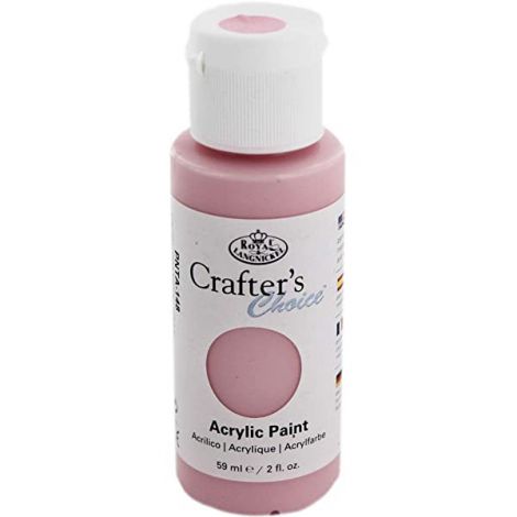 Farba akrylowa R&L Crafter's Choice 59ml, Różowa/Violet Dawn